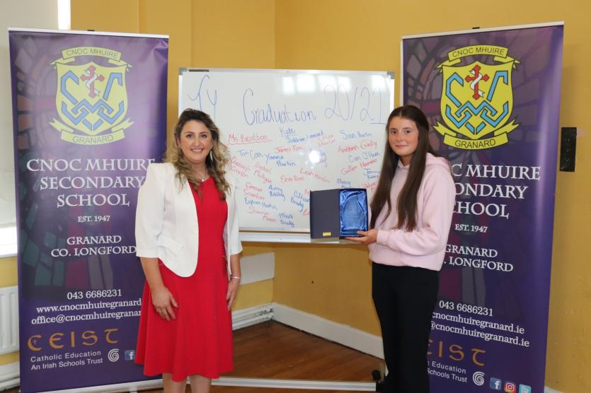 Longford Leader gallery: Leaving Cert and Transition Year end of year awards at Cnoc Mhuire, Granard