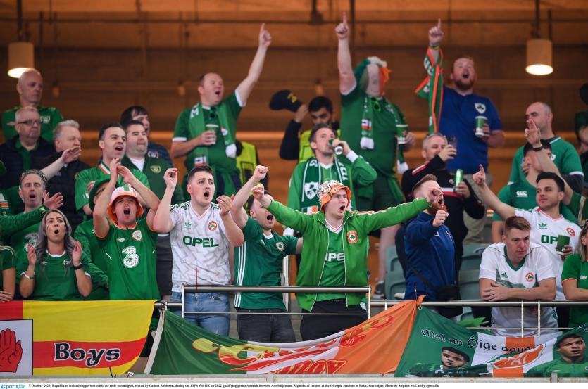 Longford super fan Caroline cheers on Kenny's Republic of Ireland to Baku victory 