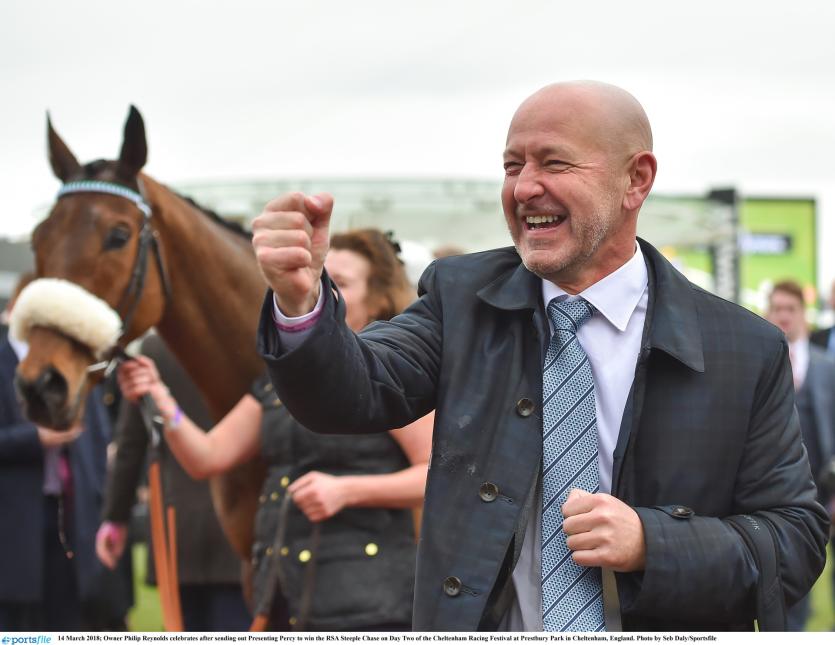 Longford owner Philip Reynolds gives his backing to embattled leading trainer Gordon Elliott