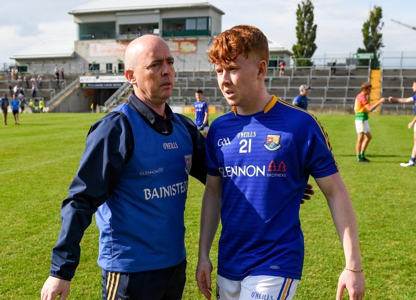 Longford manager Padraic Davis delighted with the excellent offensive display in win over Carlow
