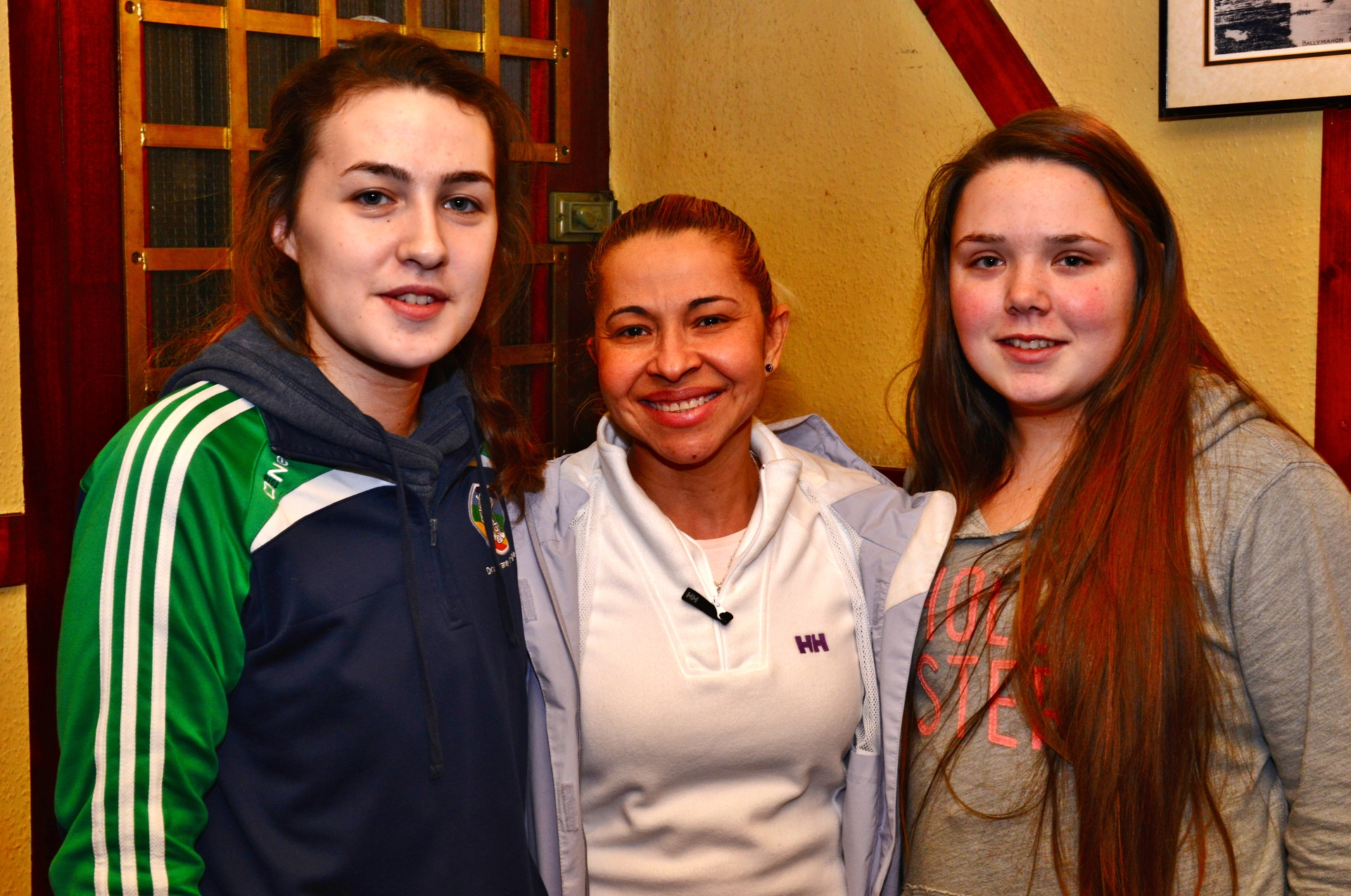 At the AGM were (ltor) Ciara Moughty, Nina Cox and Emma Kearney.