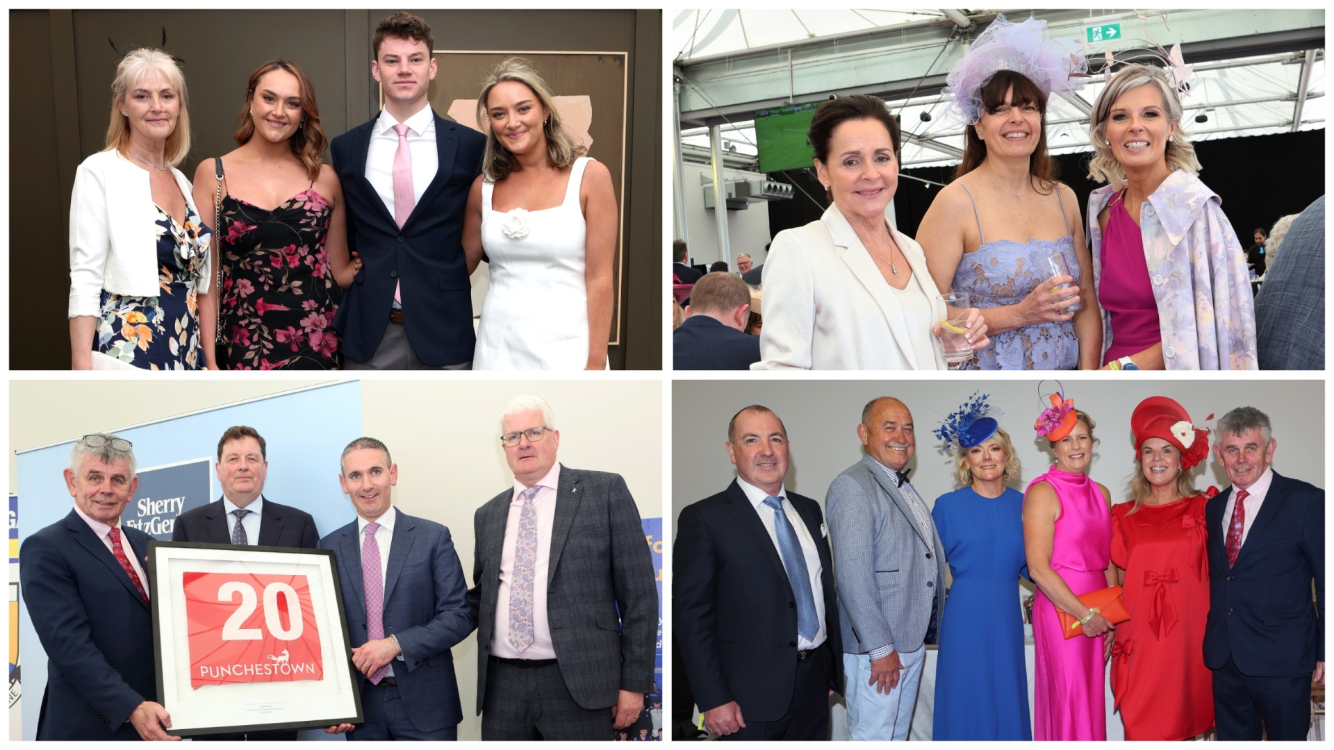 Imágenes |  Los invitados del Longford GAA Race Day disfrutan de una memorable celebración del vigésimo cumpleaños en Punchestown – Página 1 de 26