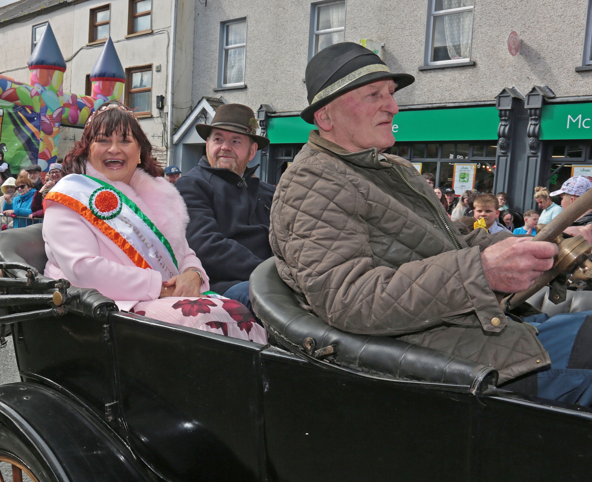 Grand marshall Rosemary Gaynor with her husband Paddy