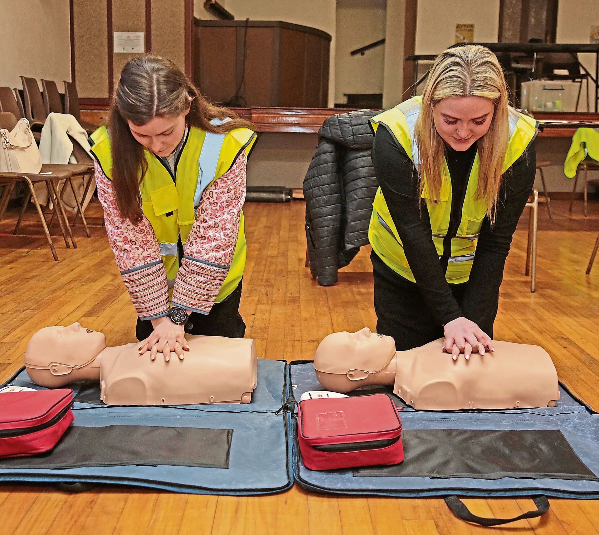 Killoe Community First Responders Niamh and Olivia Whelan